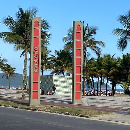 Praia Grande - Aviacao - Apto Estudio - 200 Mts Da Praia Экстерьер фото
