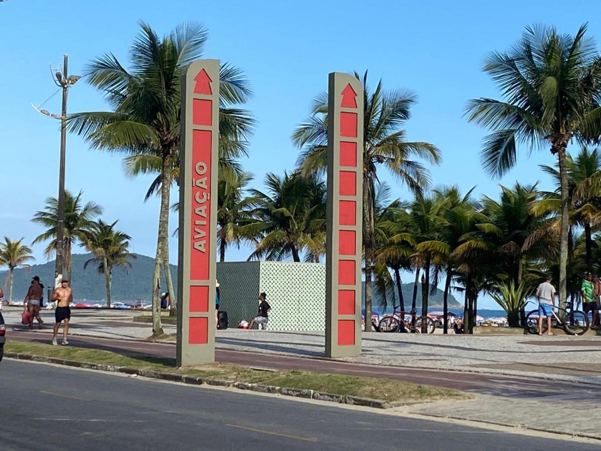 Praia Grande - Aviacao - Apto Estudio - 200 Mts Da Praia Экстерьер фото